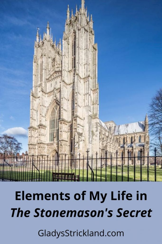 Elements of My Life in The Stonemason's Secret with West End of Beverley Minster.